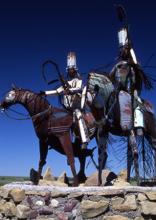Blackfeet Warriors Sculpture