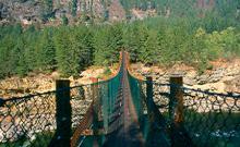 Kootenai Falls Swinging Bridge Kootenai Falls Swinging Bridge