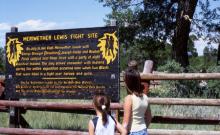 Meriwether Lewis Fight Site