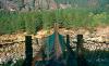 Kootenai Falls Swinging Bridge